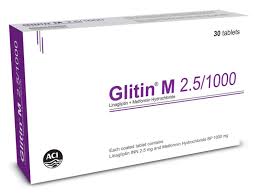 tab. Glitin M 2.5mg+1000mg